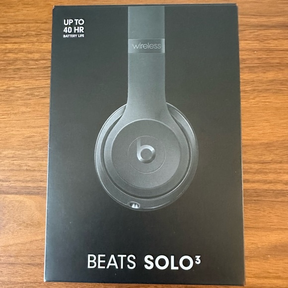 Beats Solo 3. Brand new in box. Box only opened to take picture. - Picture 1 of 2